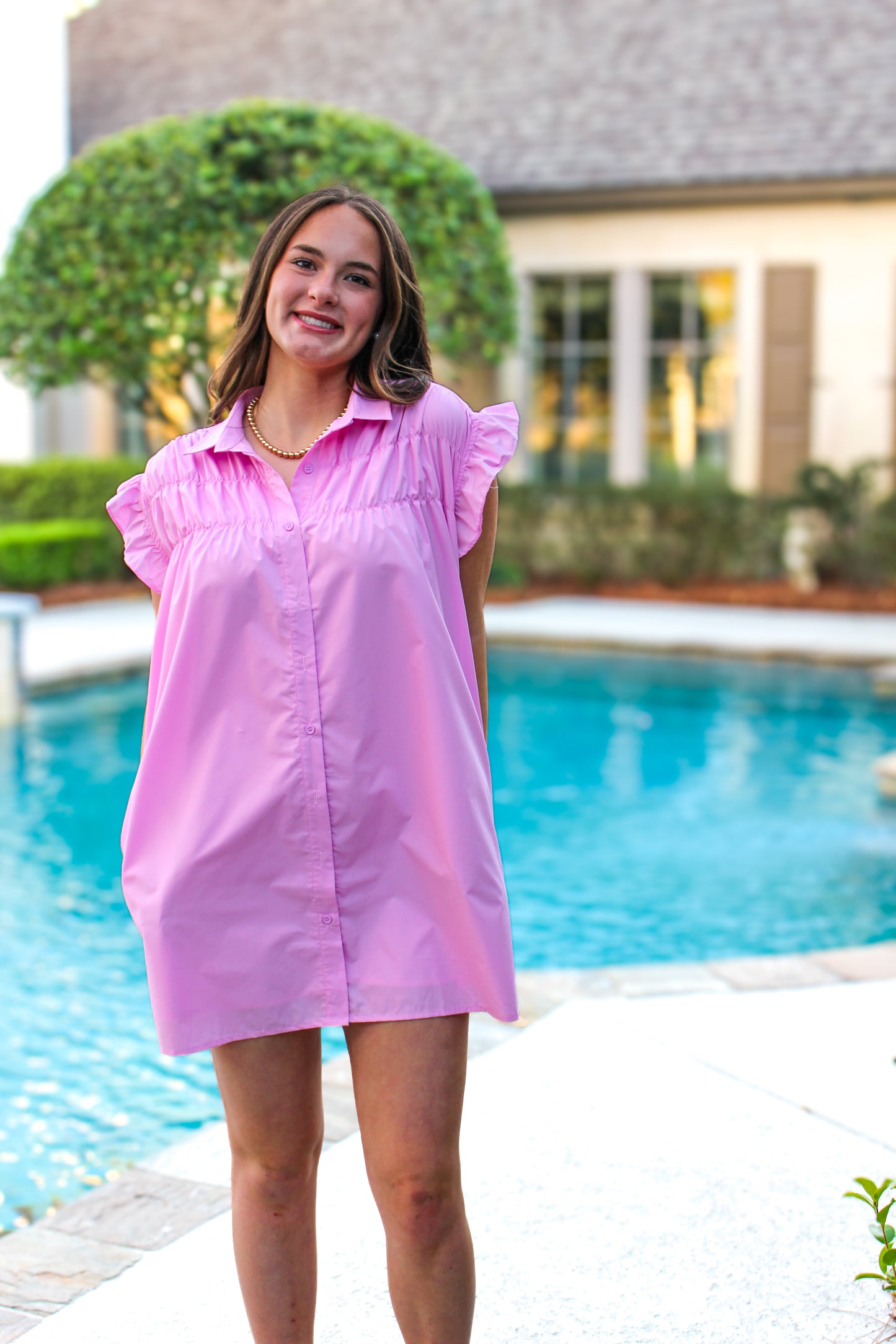Gracie BUTTON-UP SHIRT DRESS