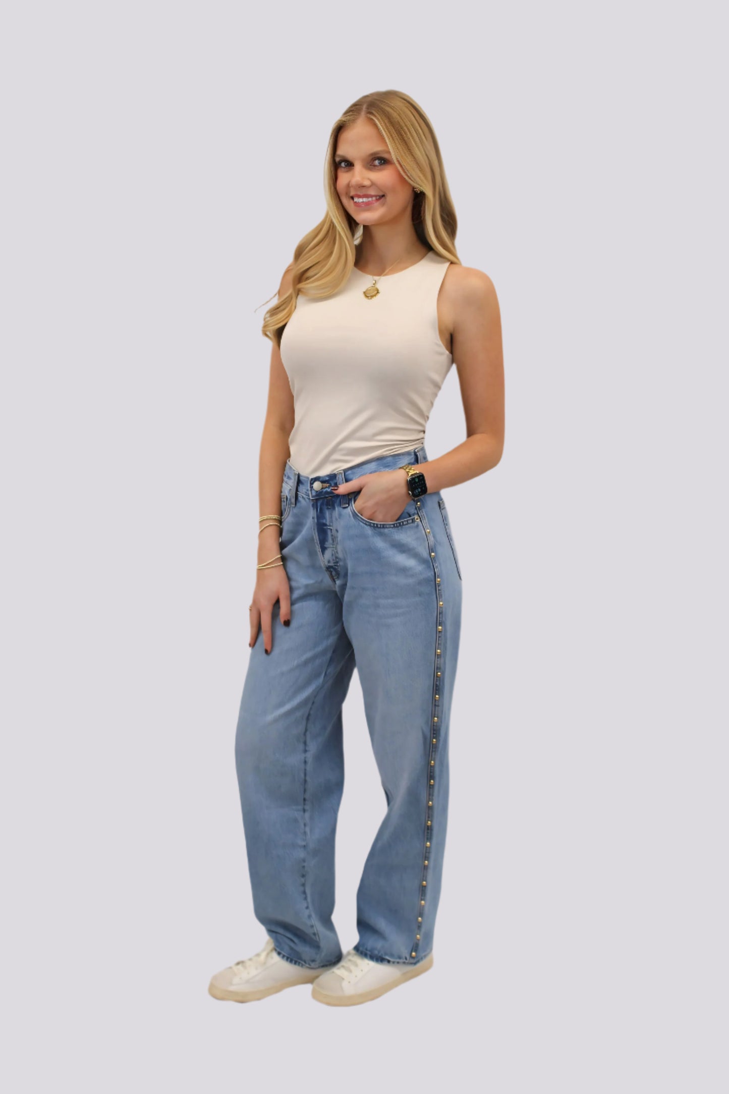Kathryn Boat Neck Sleeveless Bodysuit
