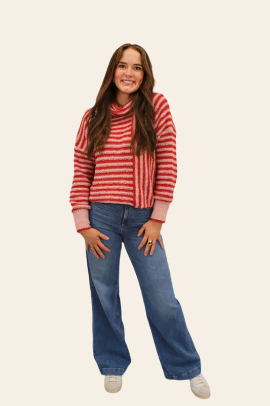 Emerson Striped Knit Sweater