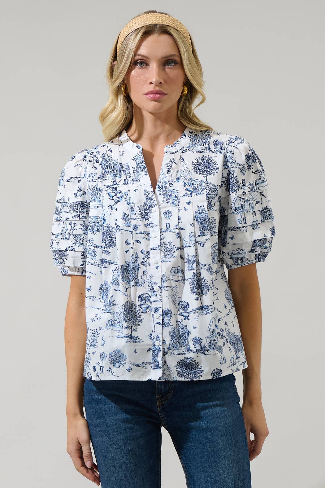 Presley Button Down Top