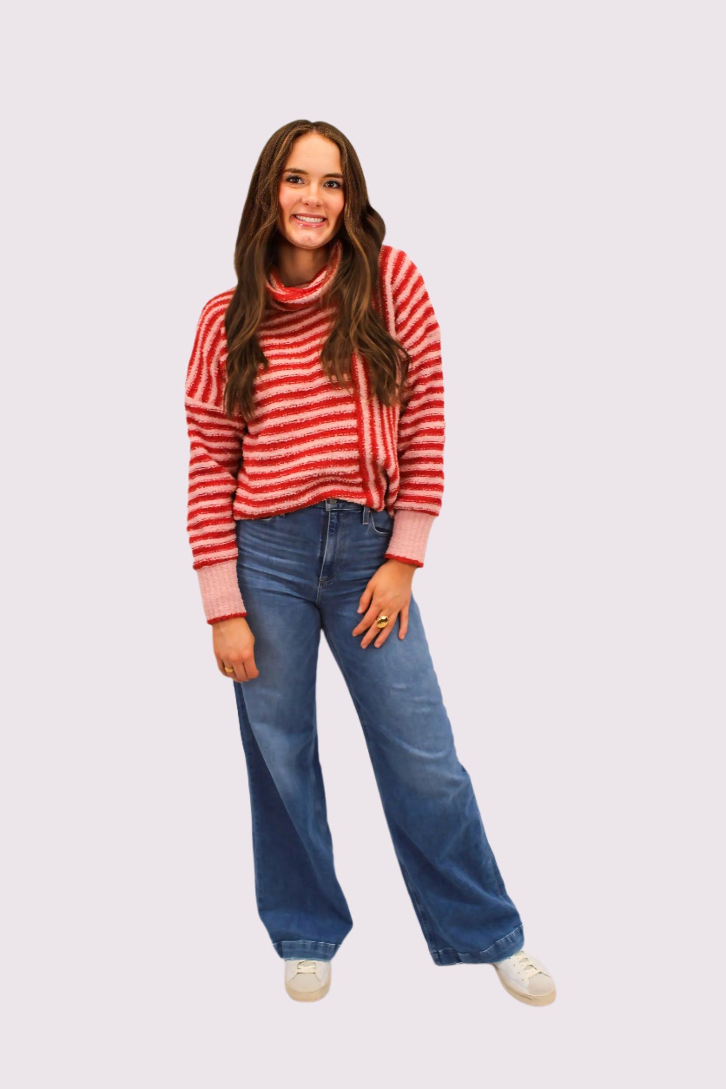 Emerson Striped Knit Sweater