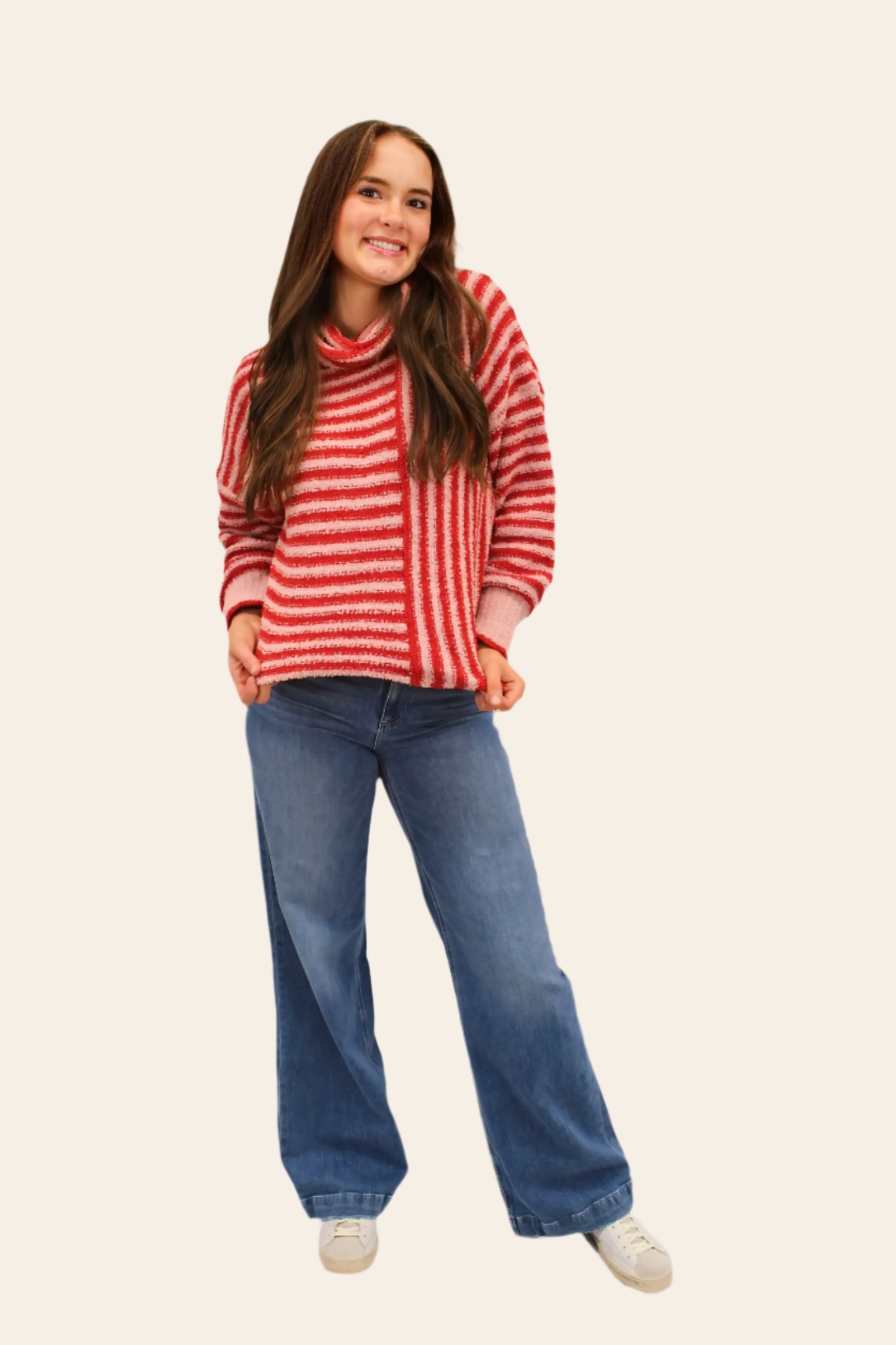 Emerson Striped Knit Sweater