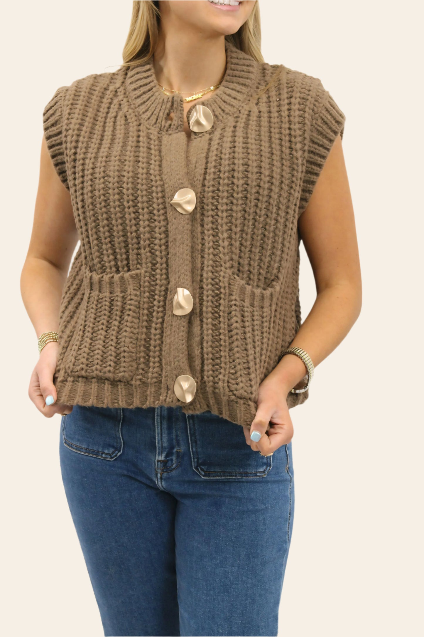 Harlie Knitted Vest