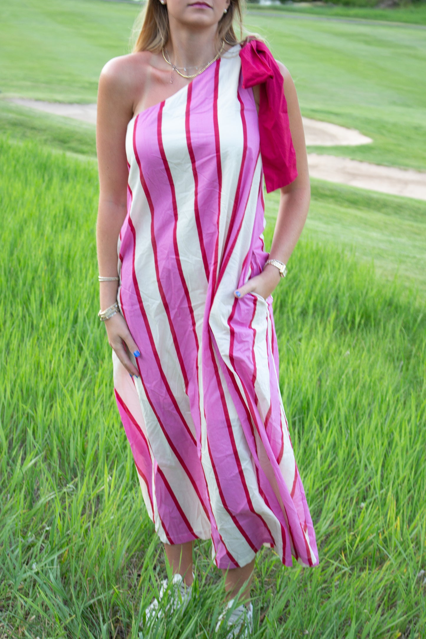 Sallie Striped Maxi