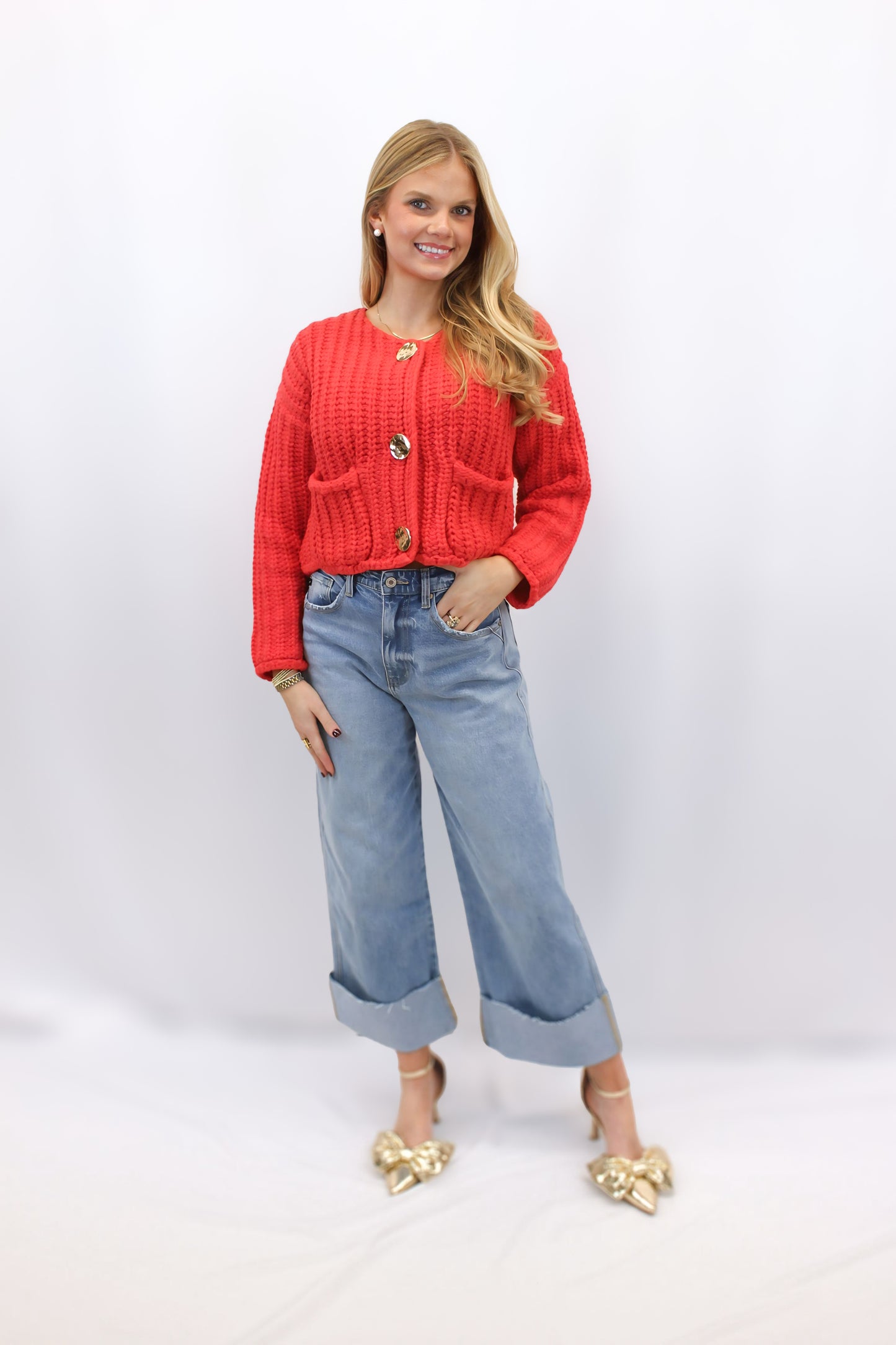 Taylor Knit Essential Cardigan
