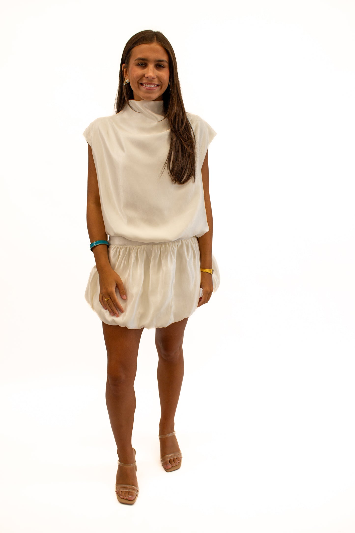 Sloane Bubble Hem Skort and Top Set