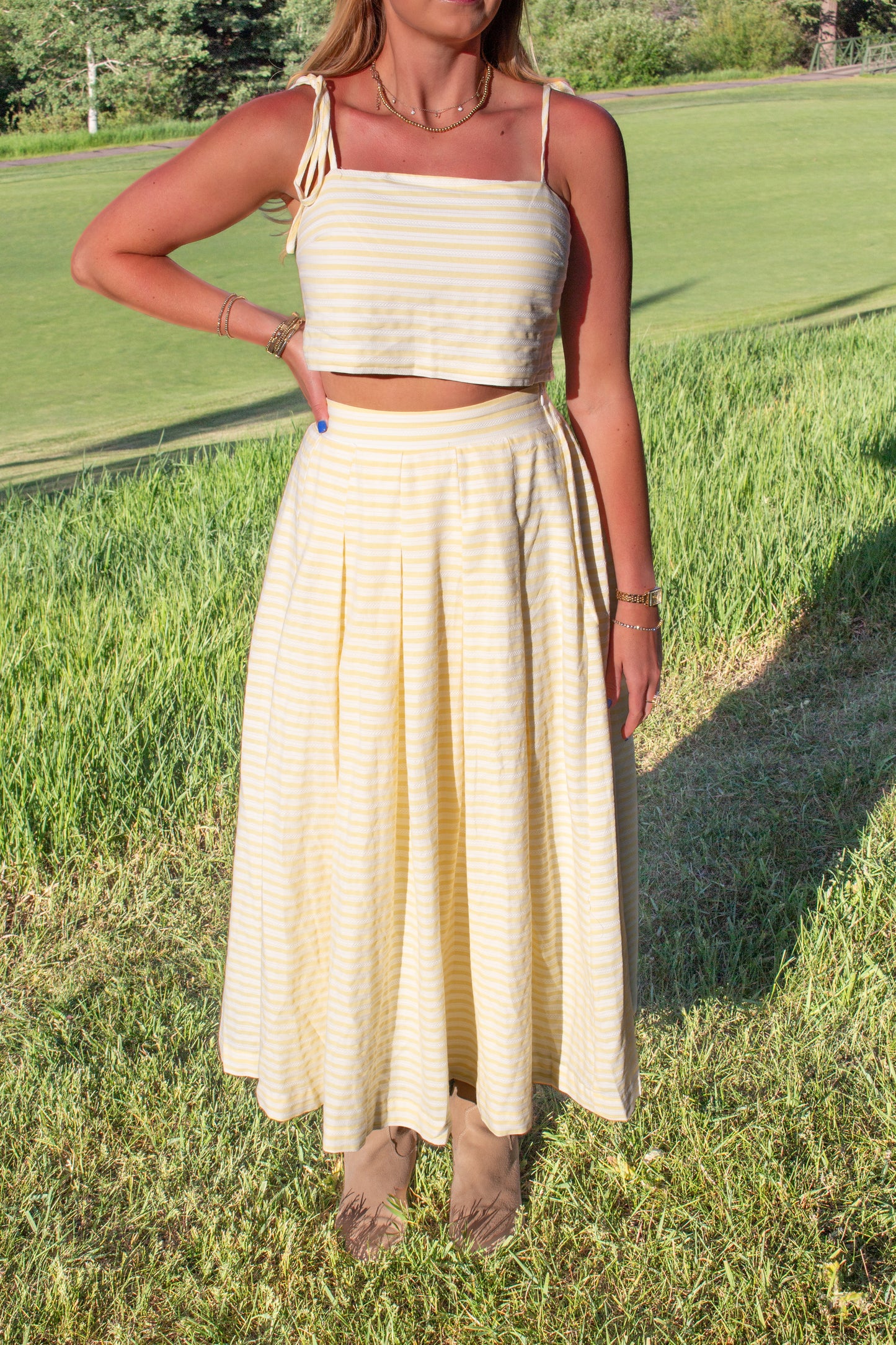 Vail Maxi Skirt Set