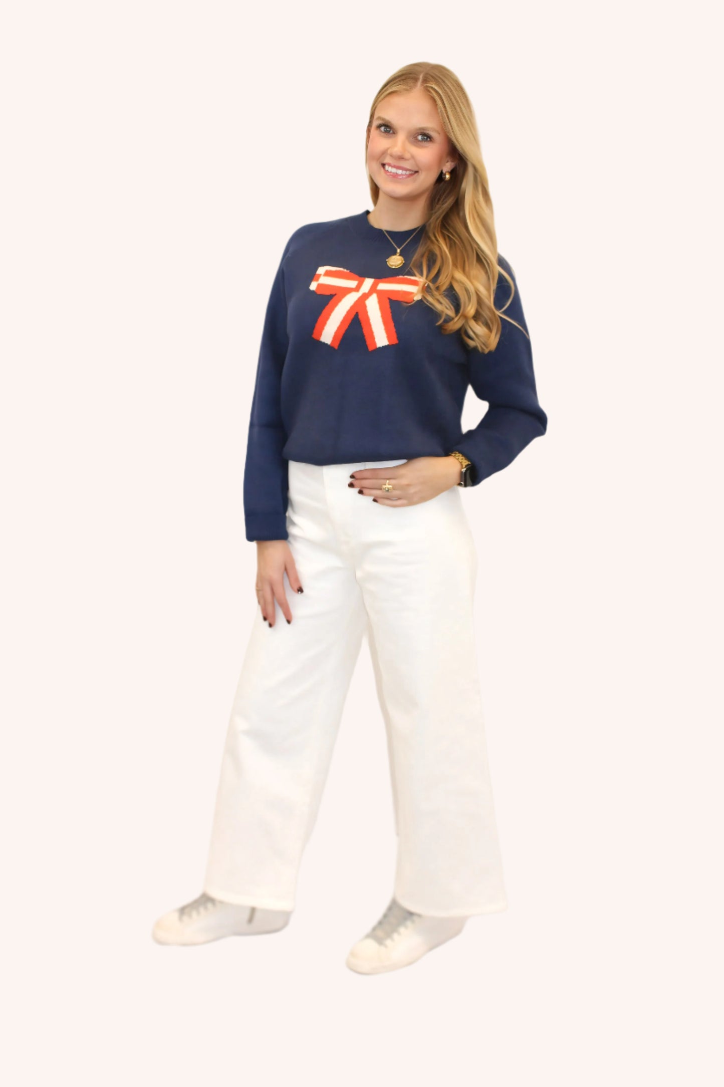 THML:  Becky Bow Sweater
