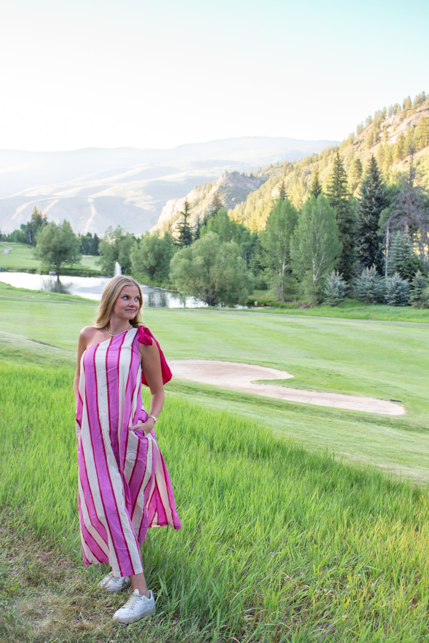 Sallie Striped Maxi