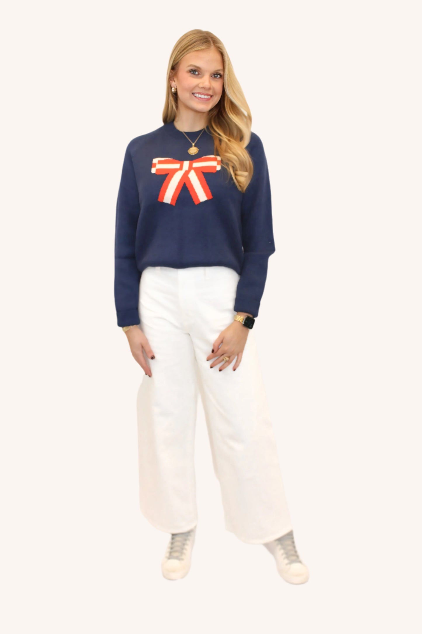 THML:  Becky Bow Sweater