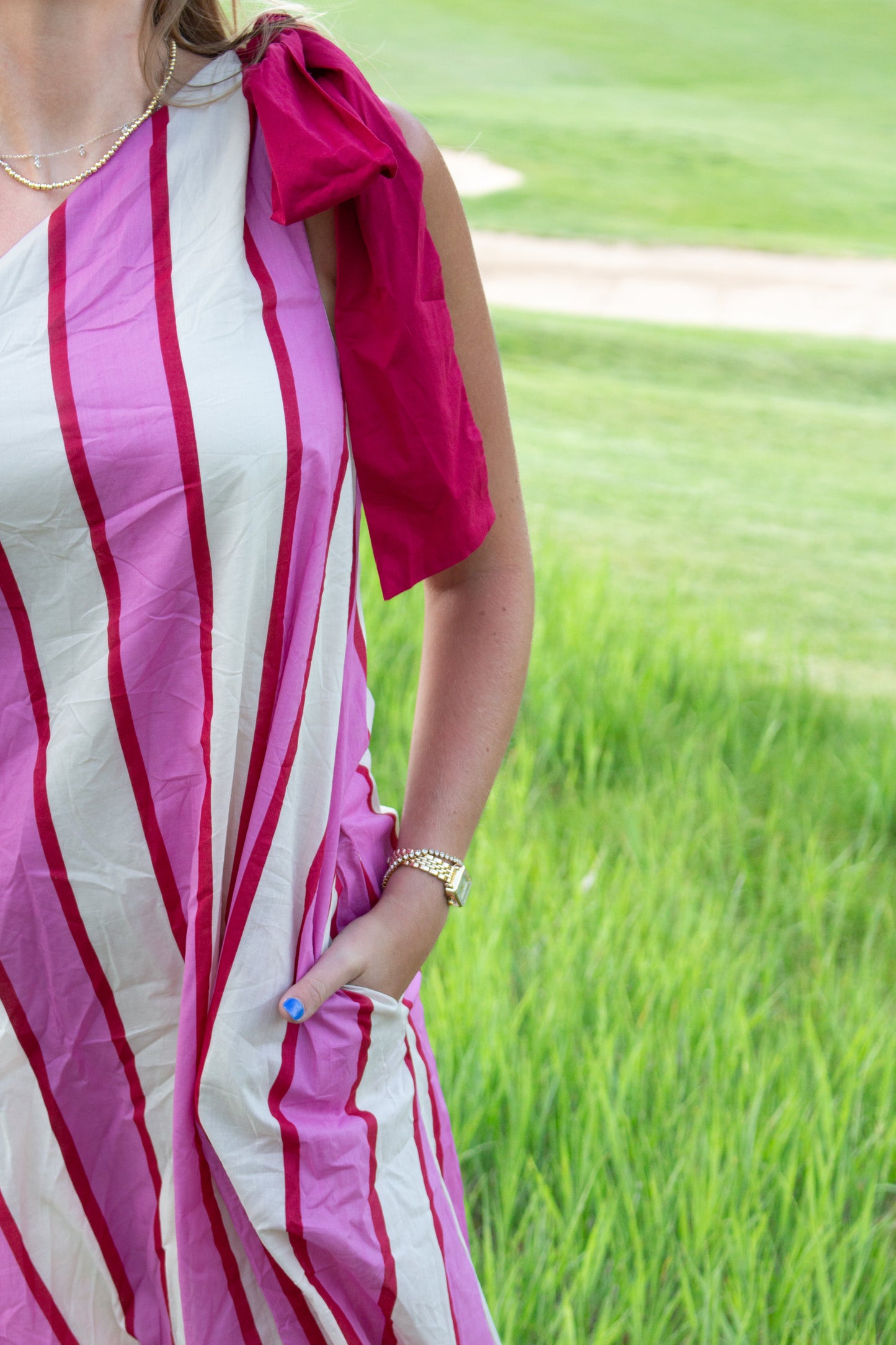 Sallie Striped Maxi