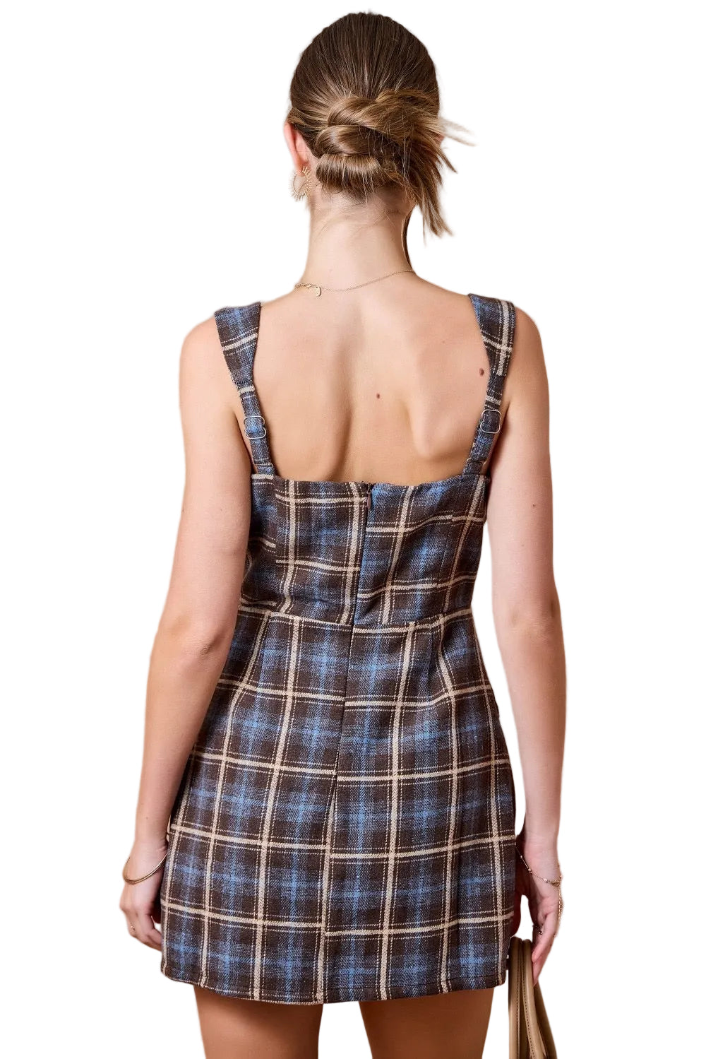 Clara Plaid Dress