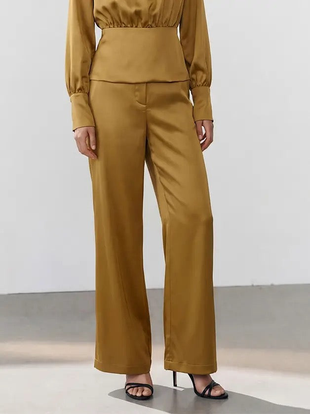 Beverly Satin Pants
