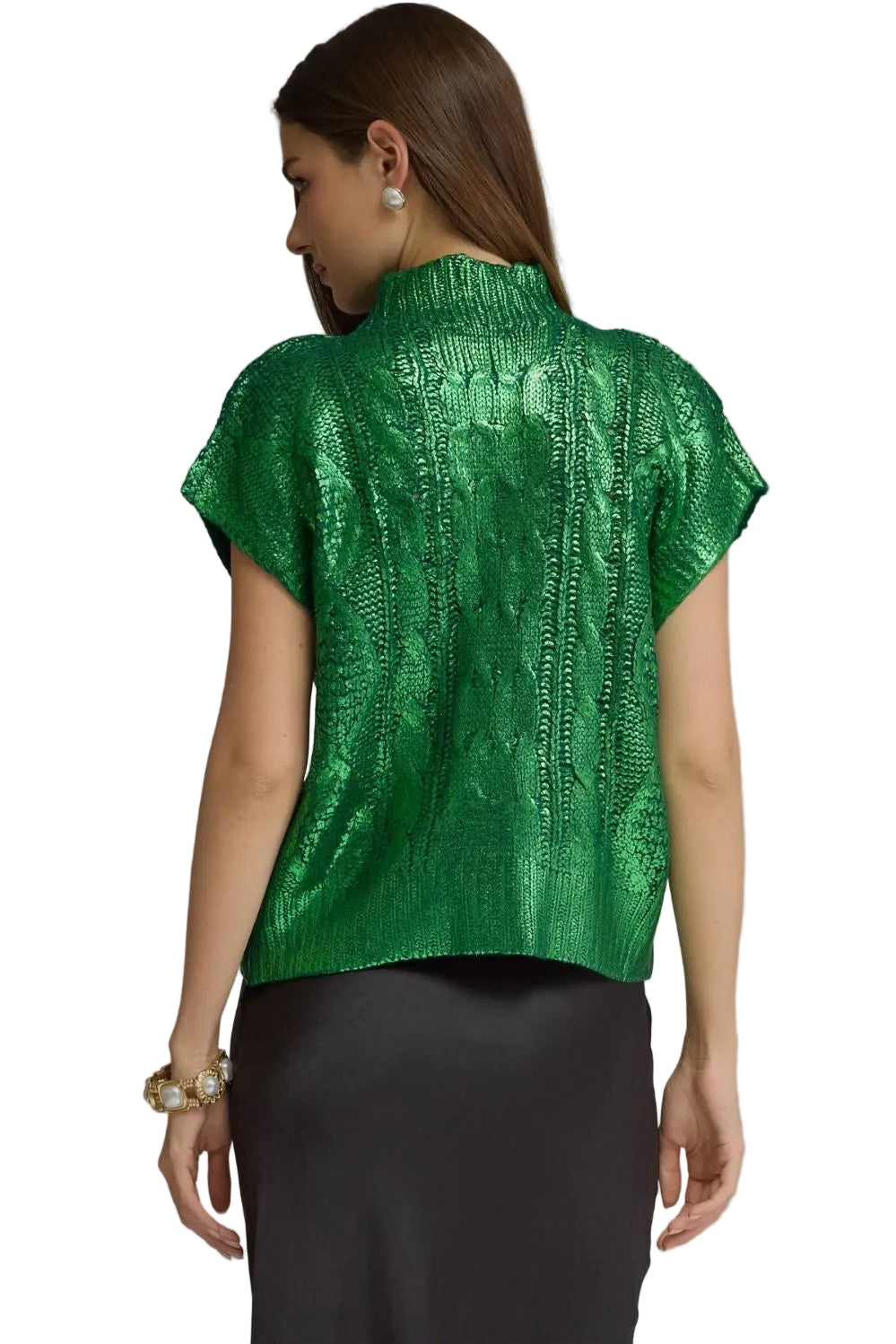 Hollie Sweater Top - Green