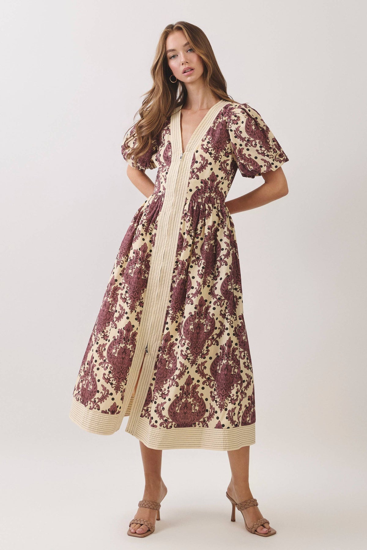Paisley Midi Dress