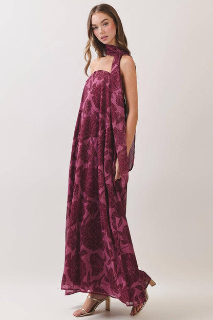 Susanna Scarf Maxi Dress