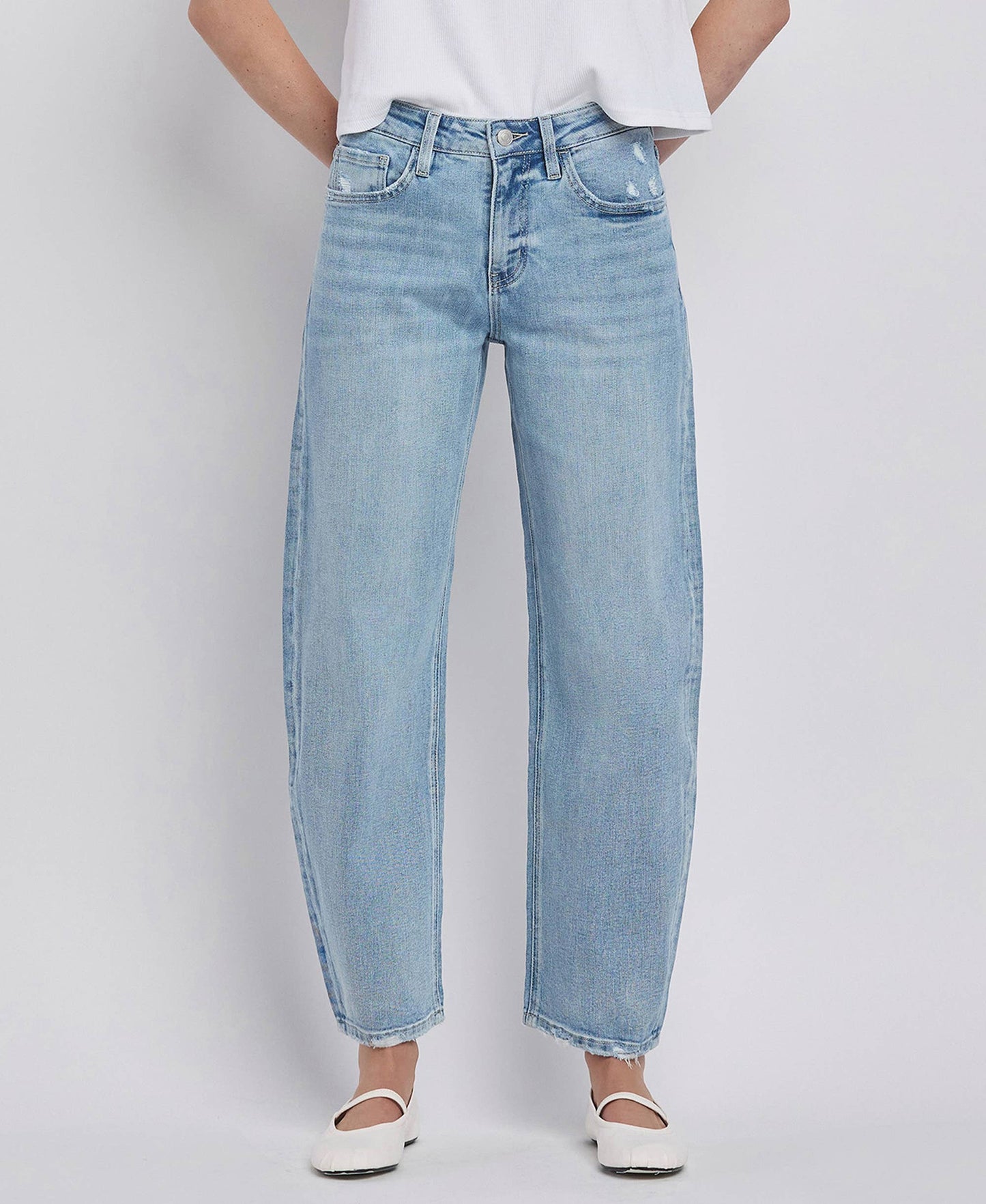 Francie Barrel Jeans