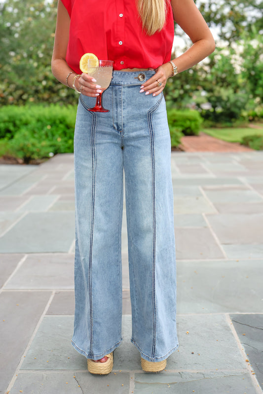 Allison Wide-Leg Jeans