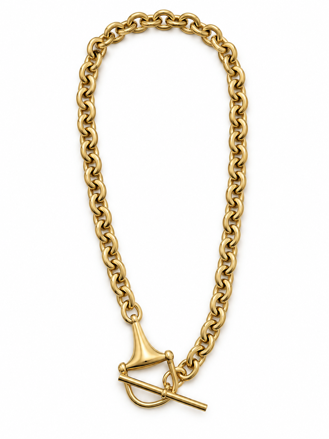 Horse Bit Toggle Necklace
