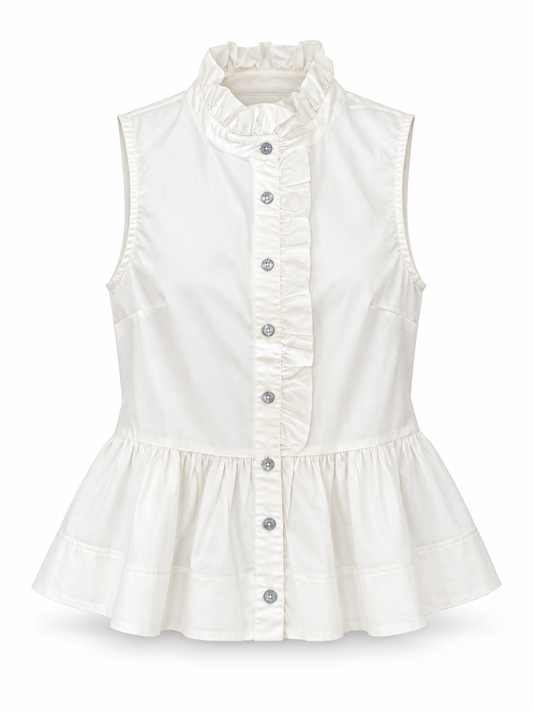 Meg Ruffle Top