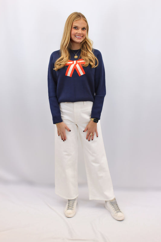 THML:  Becky Bow Sweater