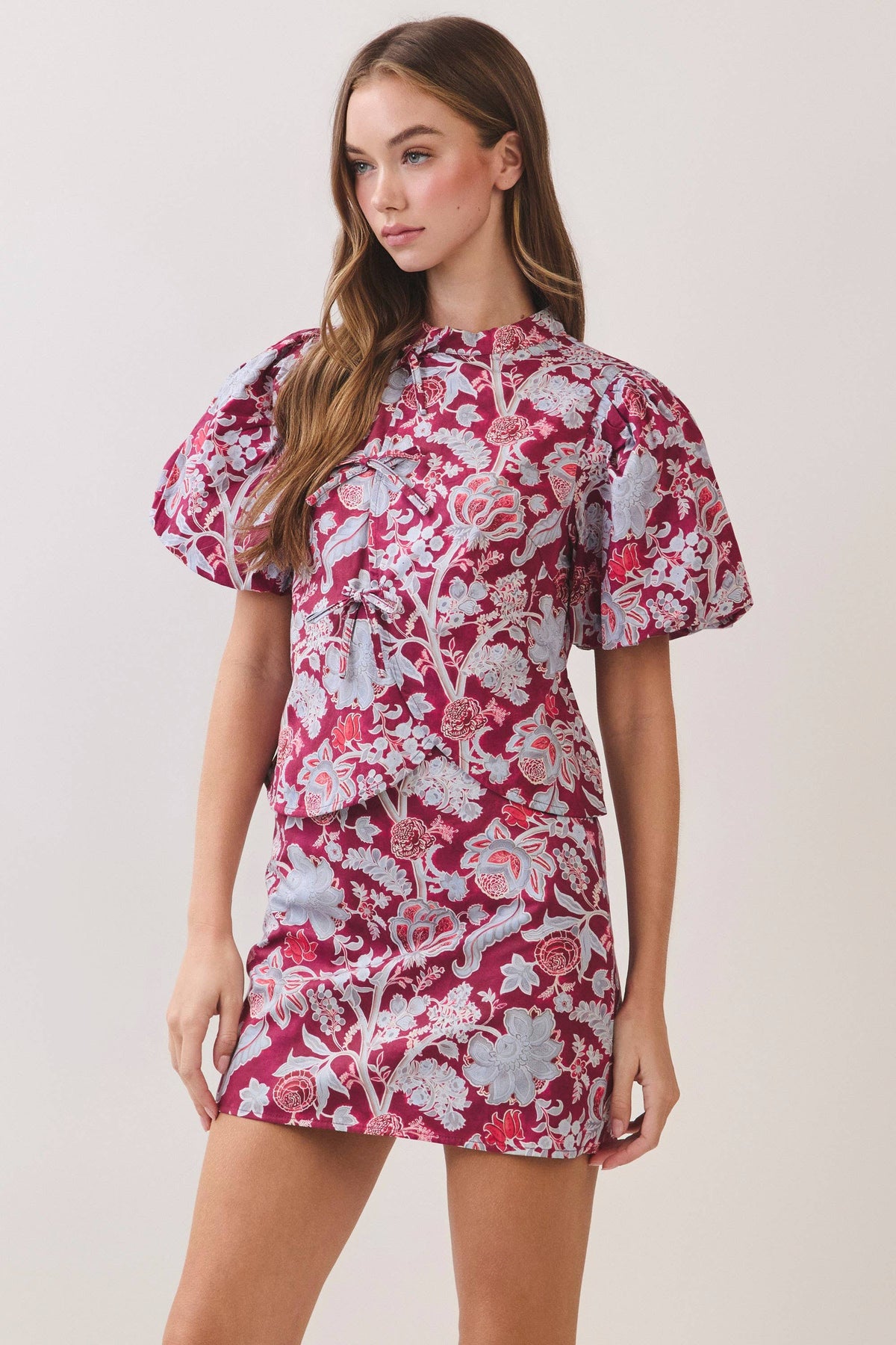Molly Tie Front Blouse