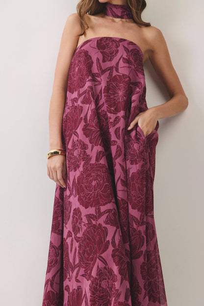 Susanna Scarf Maxi Dress