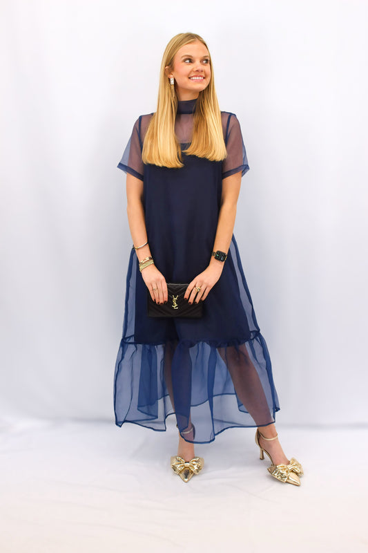 Kaen Sheer Midi Dress