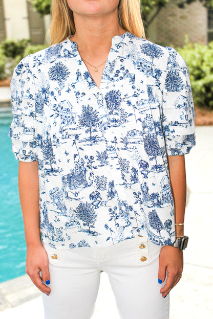 Presley Button Down Top