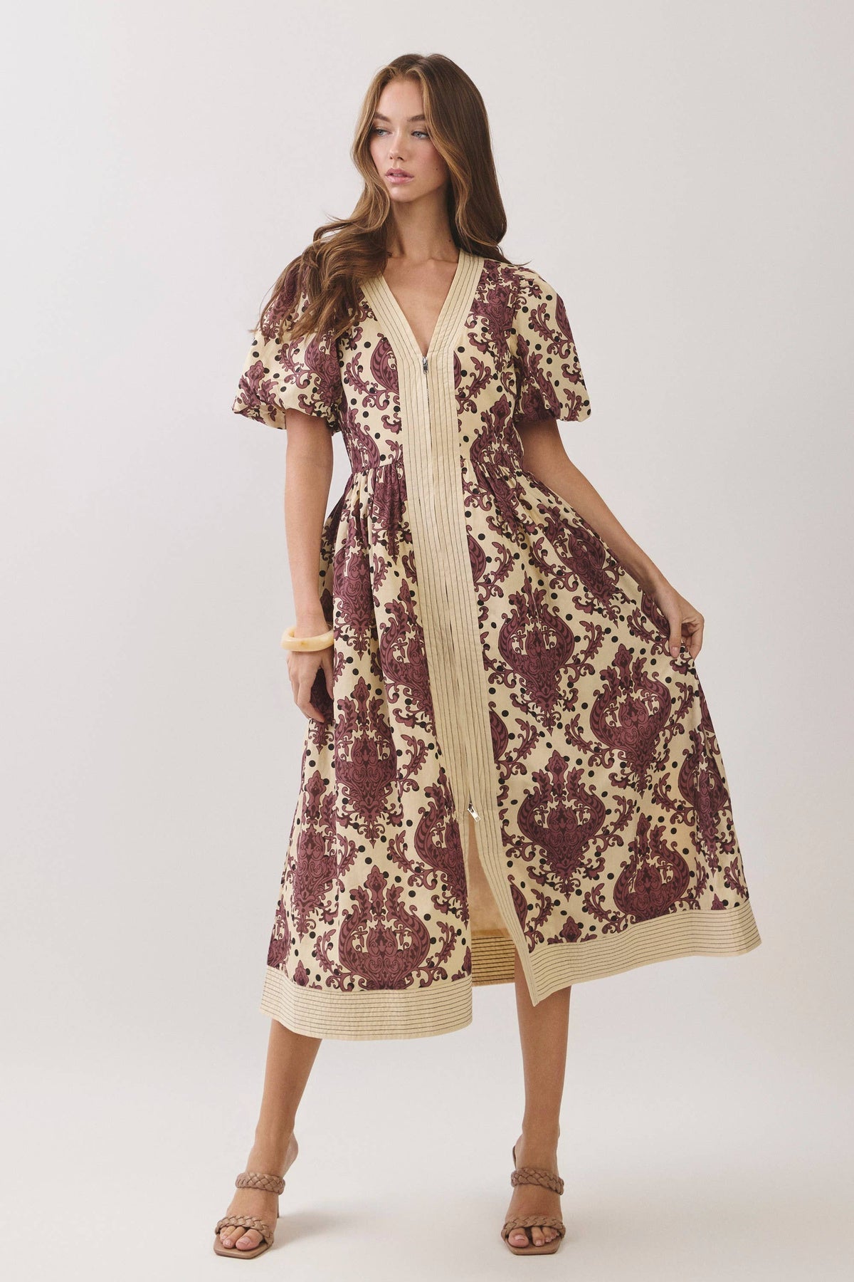 Paisley Midi Dress