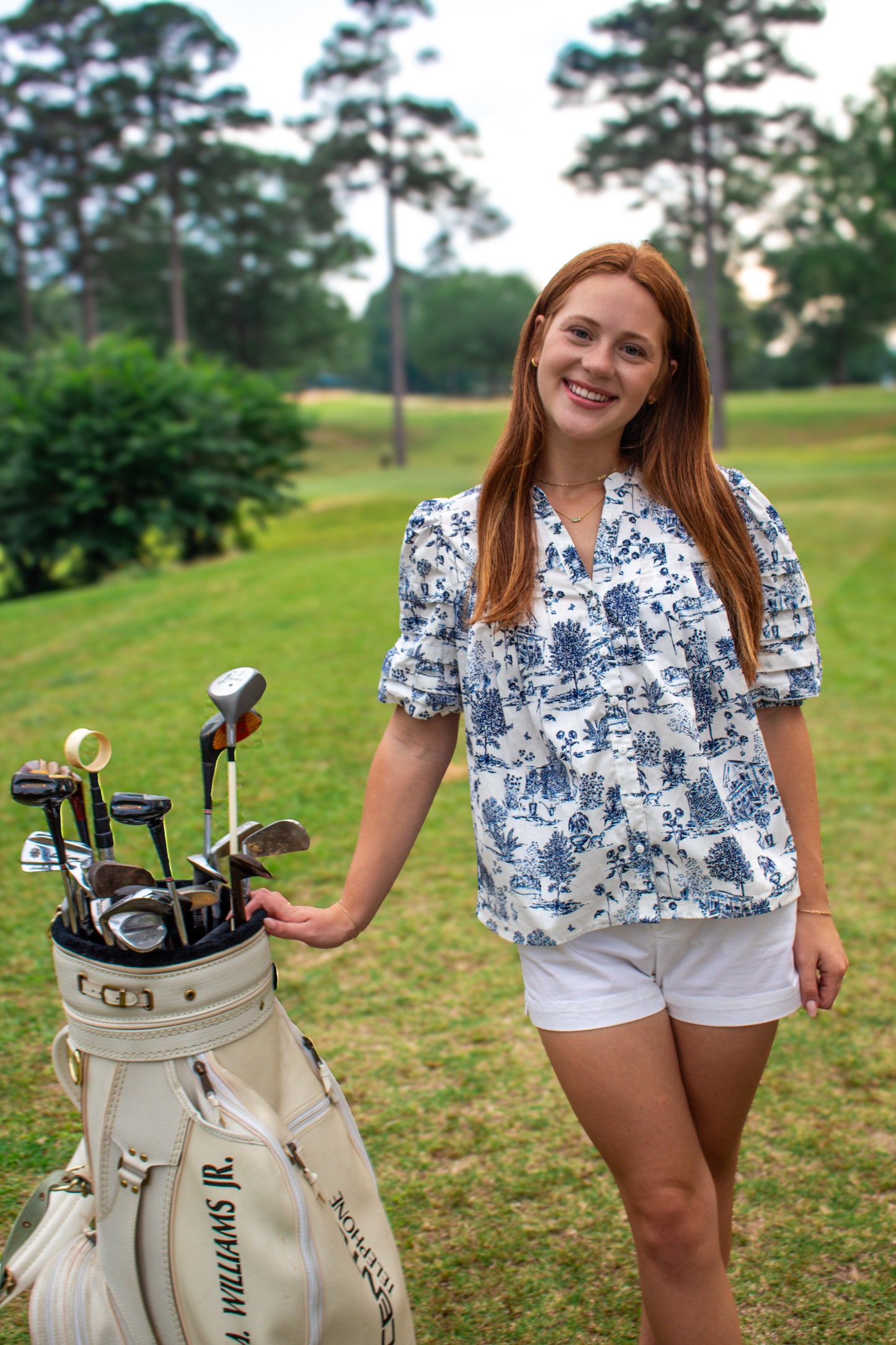 Presley Button Down Top