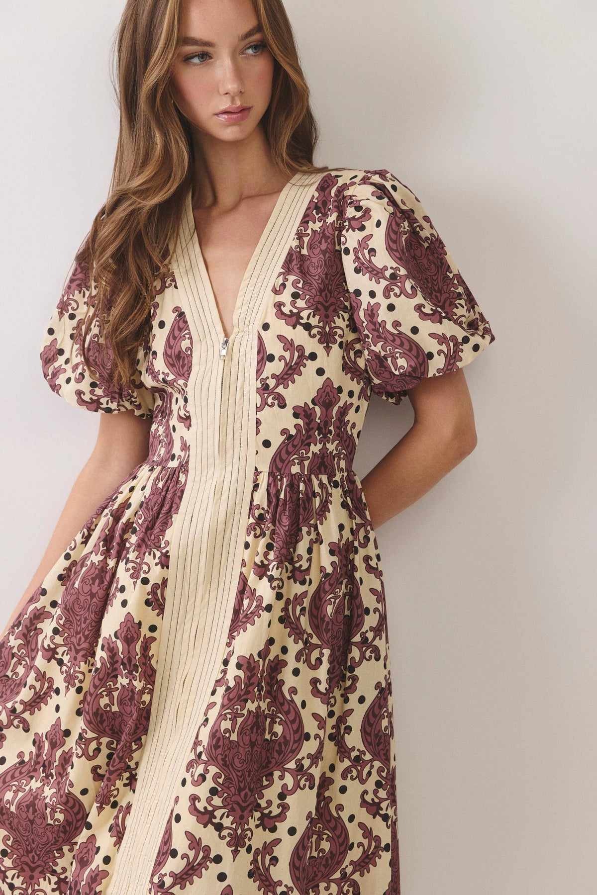 Paisley Midi Dress