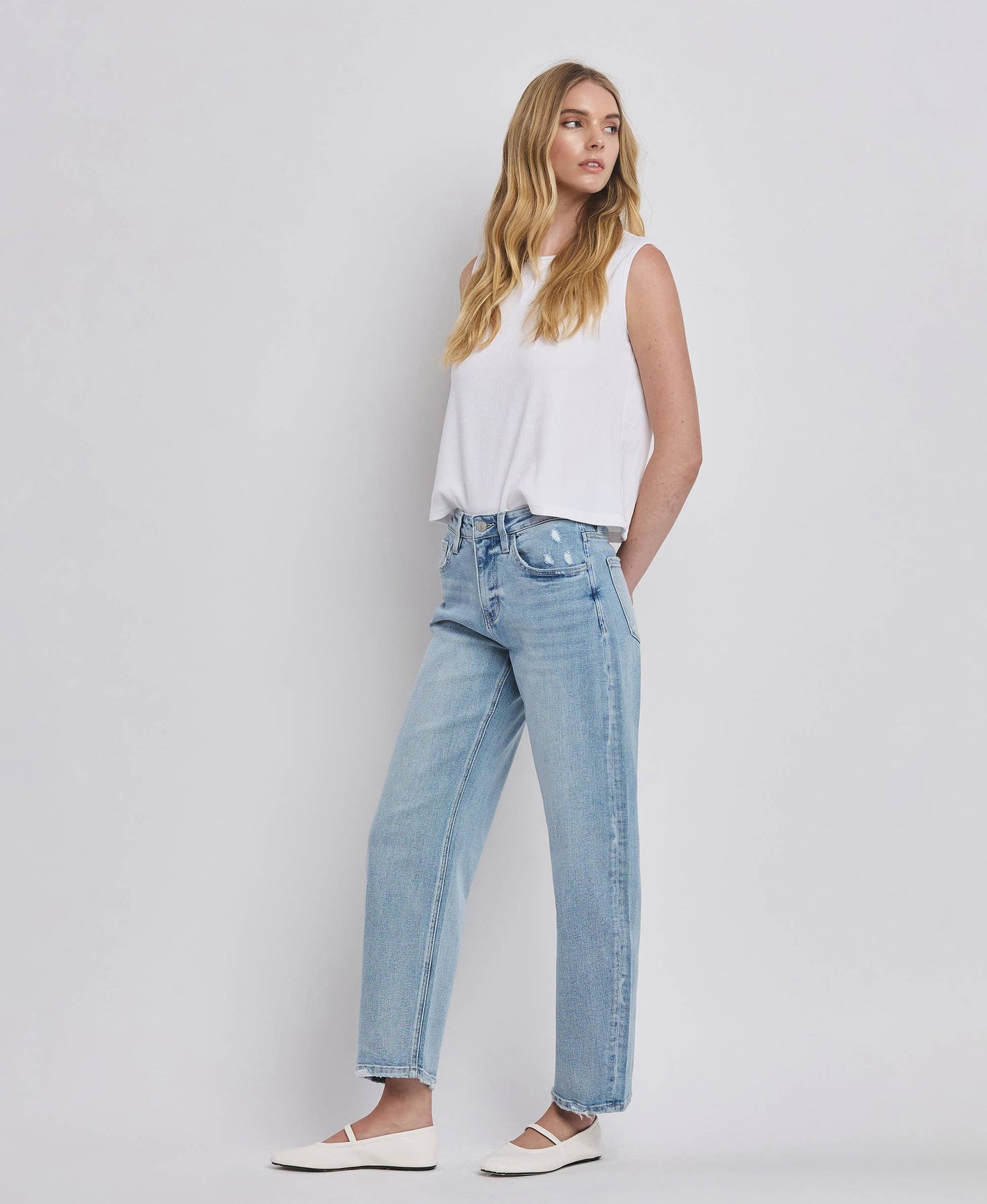 Francie Barrel Jeans