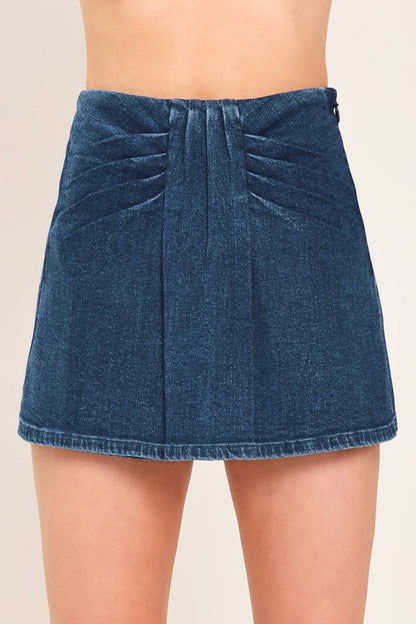 Allene Denim Skort