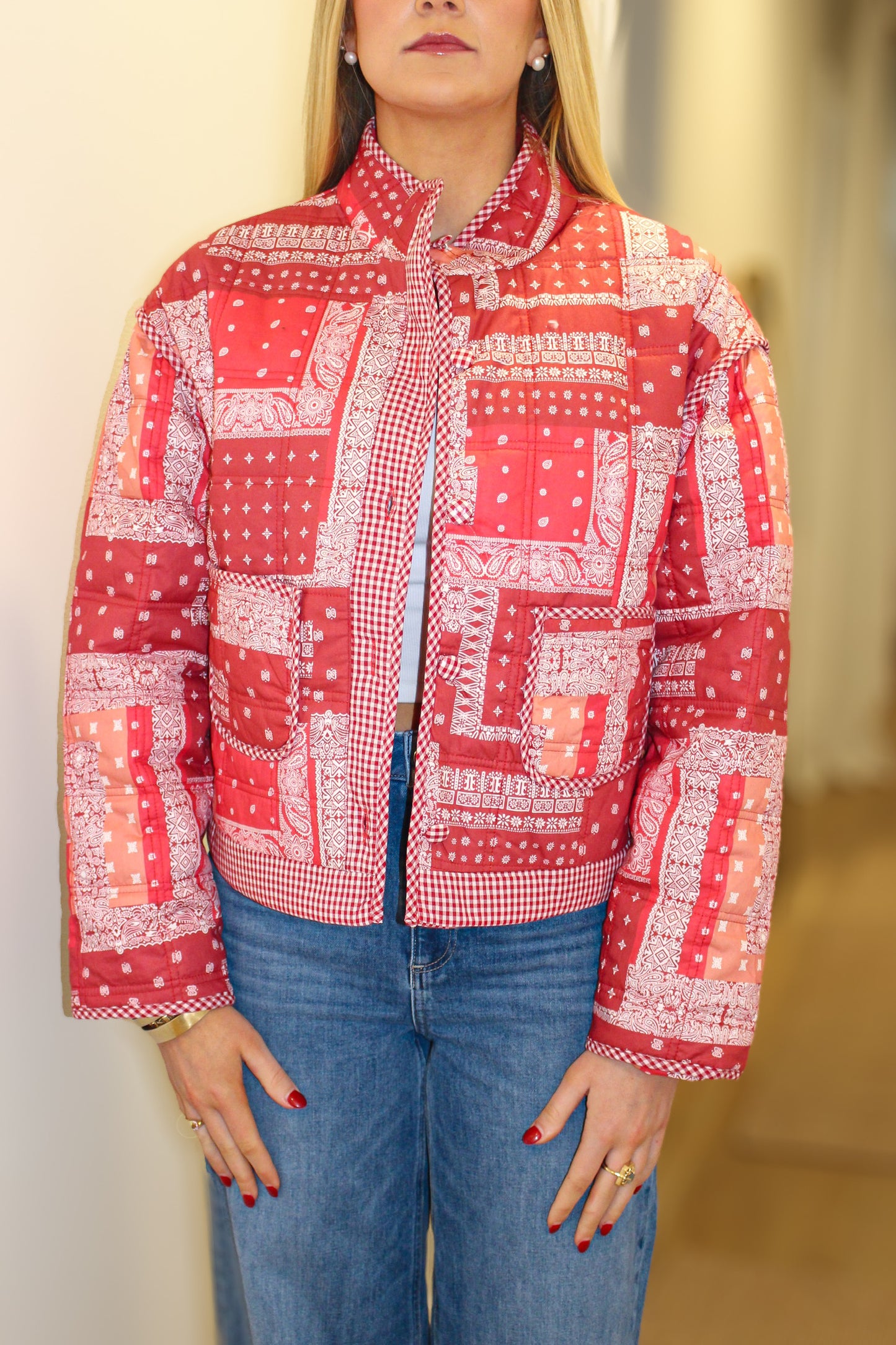 Paisley Quilted Jacket