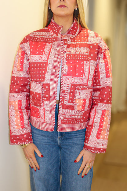 Paisley Quilted Jacket