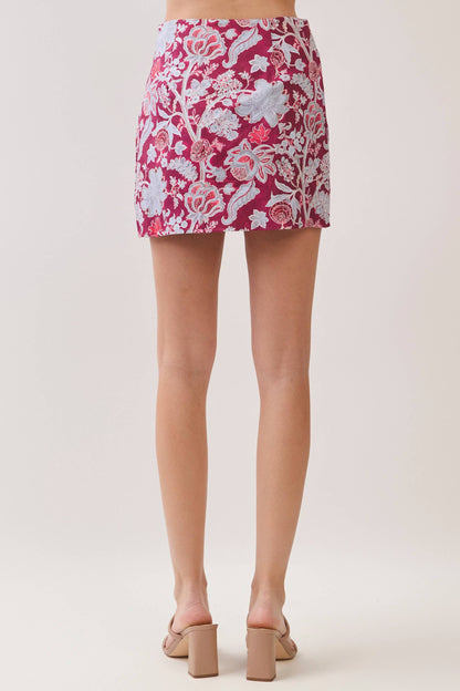 Molly A Line Mini Skirt