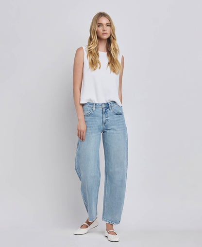 Francie Barrel Jeans