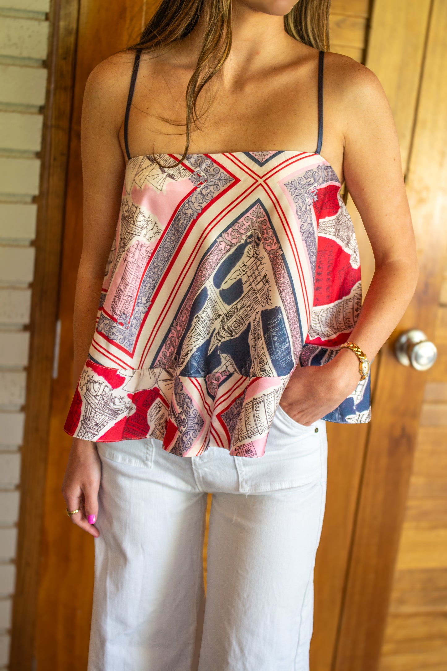 St. Tropez Scarf Tank