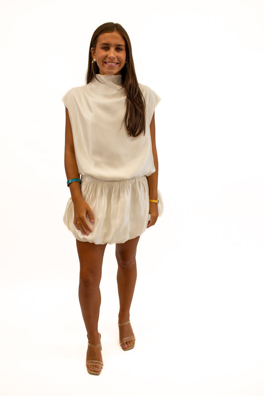 Sloane Bubble Hem Skort and Top Set