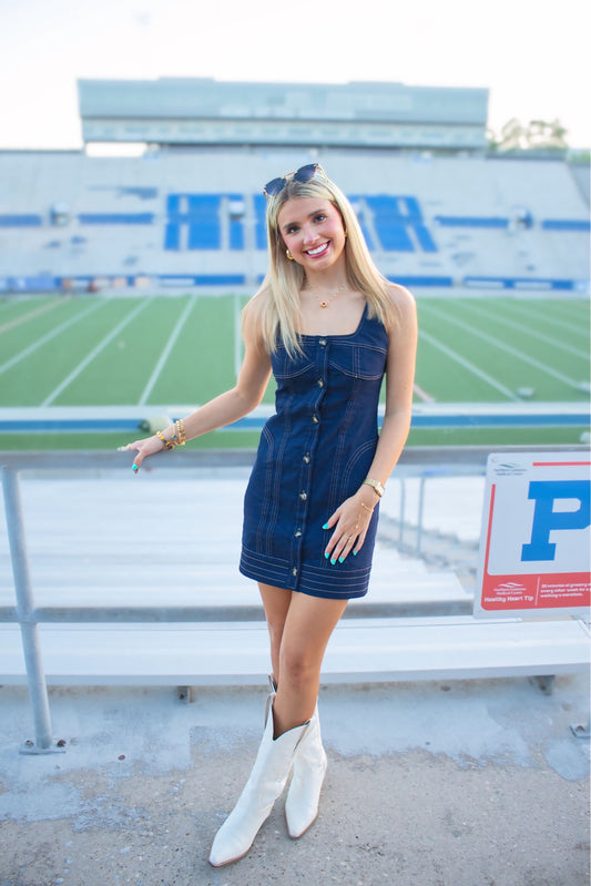 Jillian Denim Dress