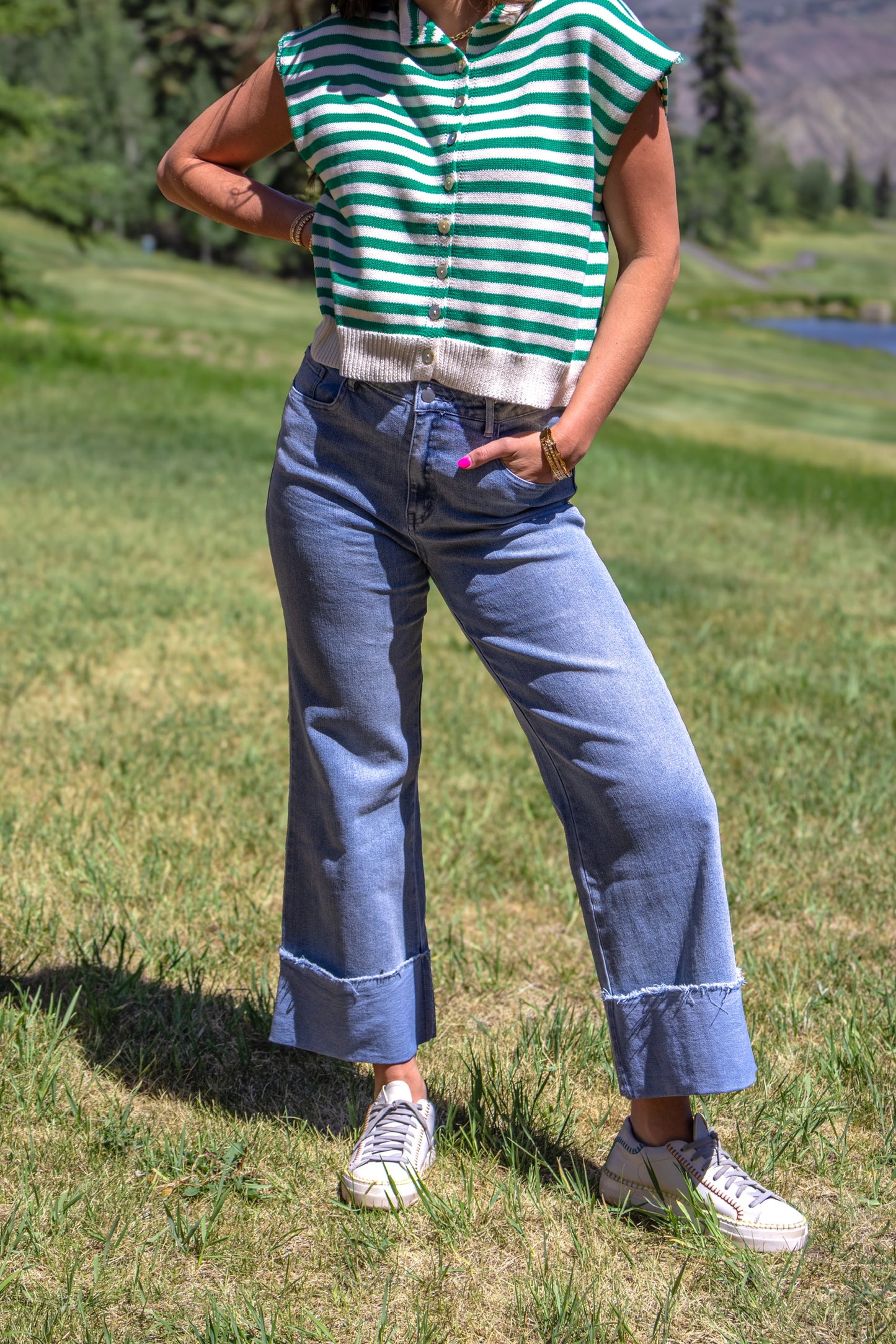 Felecia Wide Leg Jean
