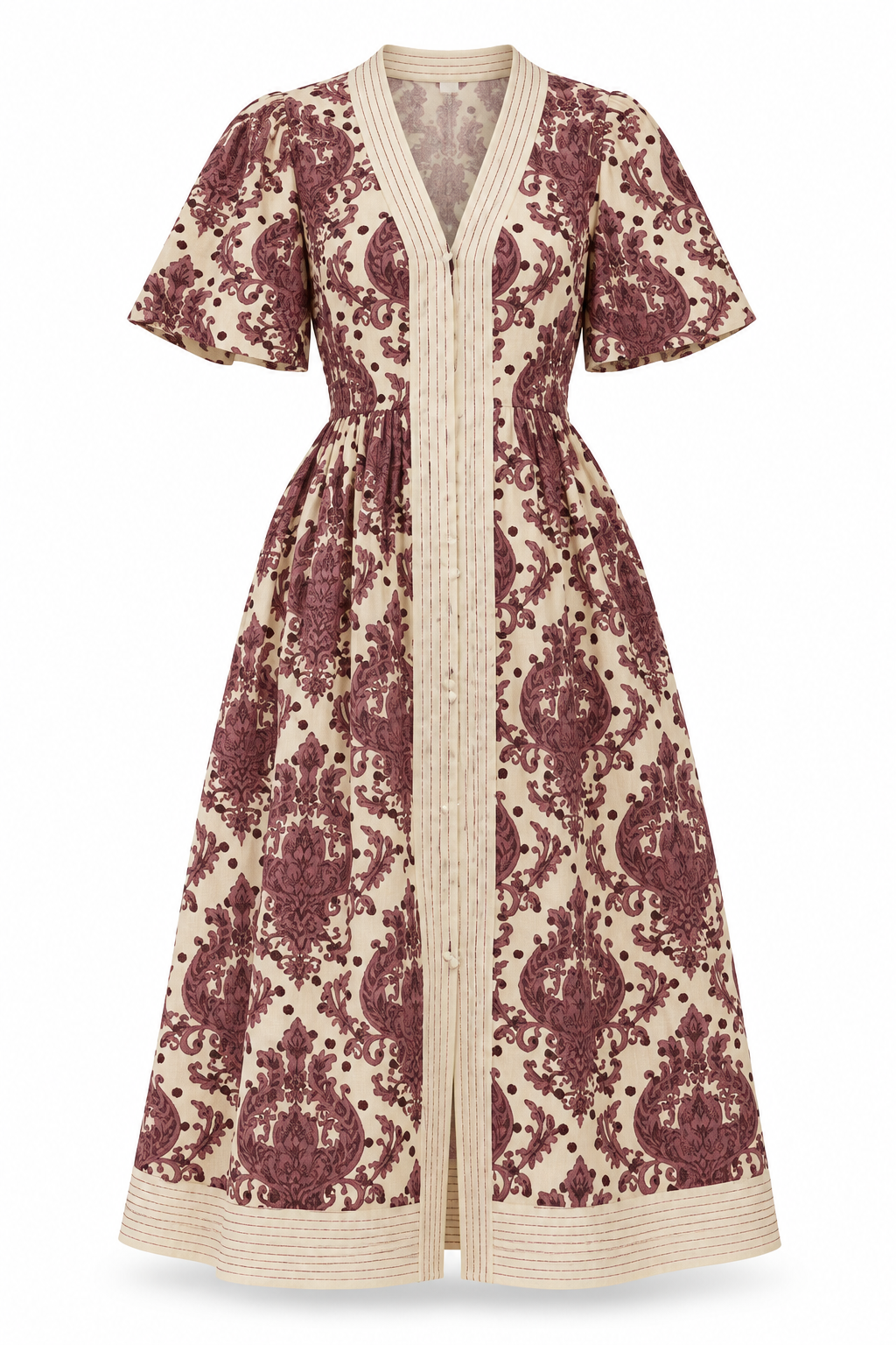 Paisley Midi Dress