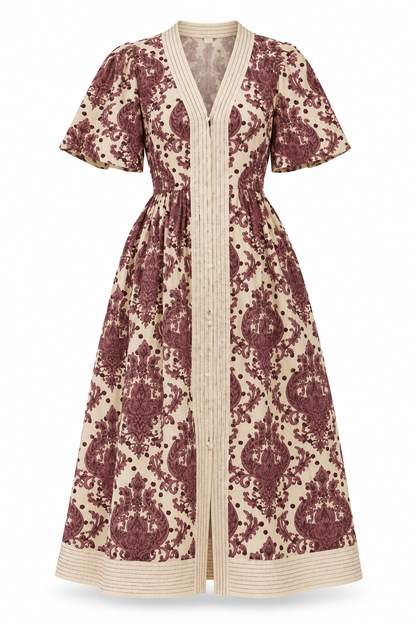 Paisley Midi Dress
