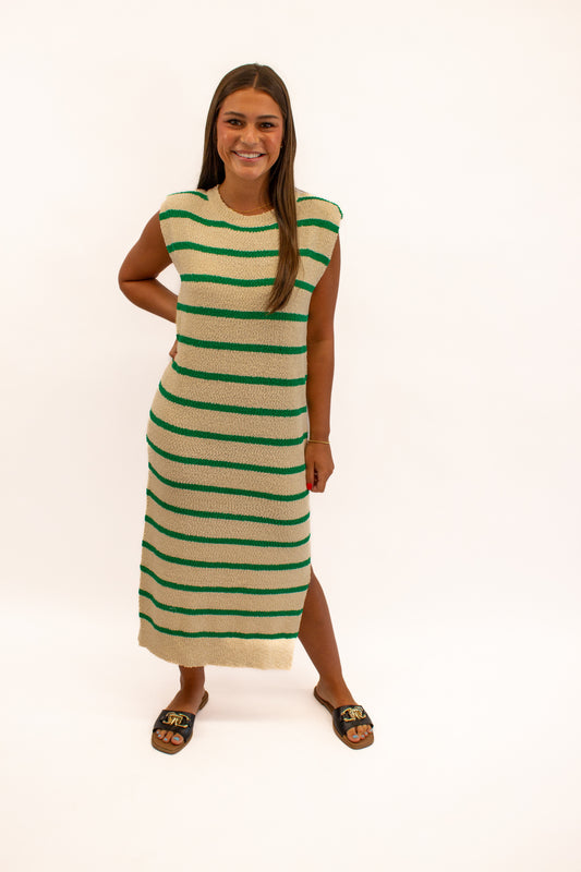 Samatha Striped Knit Dress