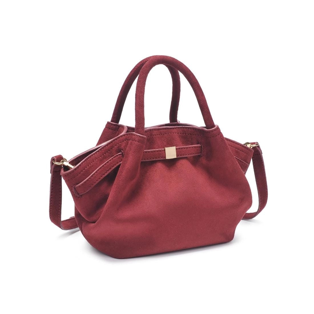 Cabernet Suede Tote