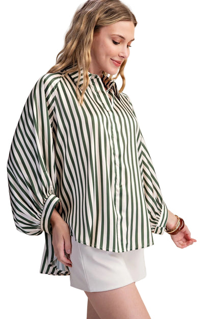 Jessi Stripe Blouse