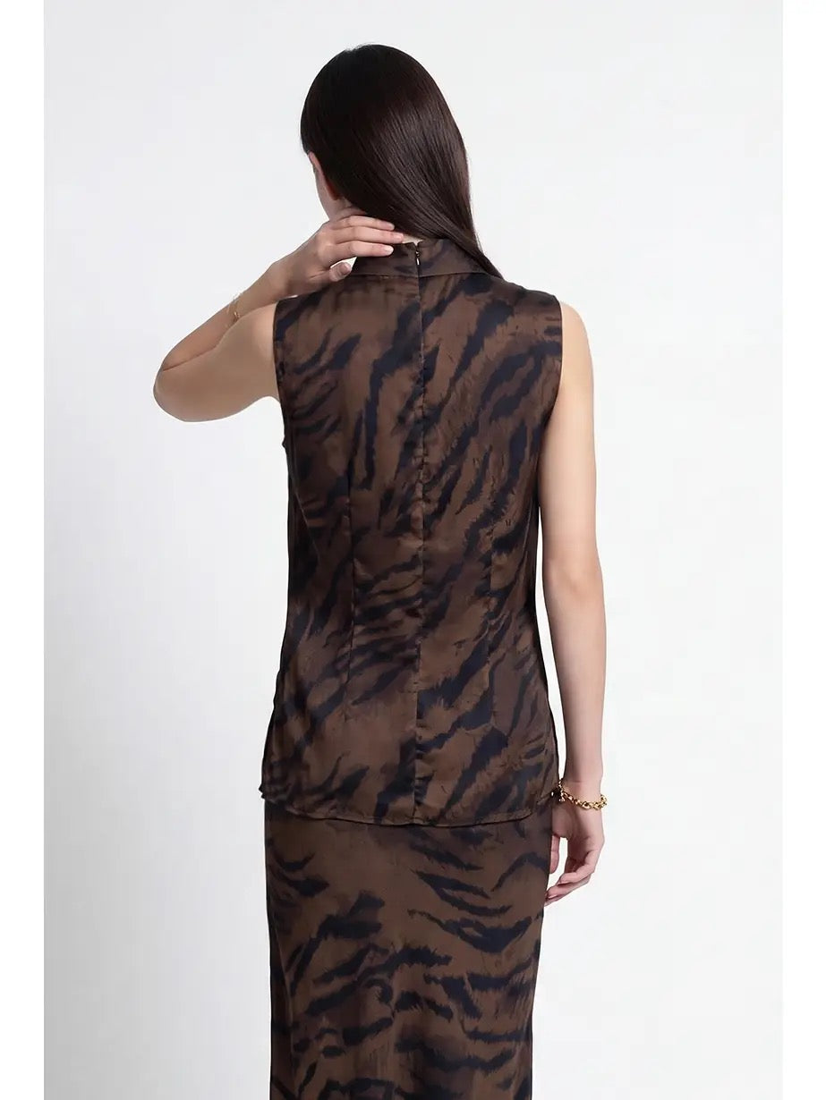 Lyna Draped Blouse
