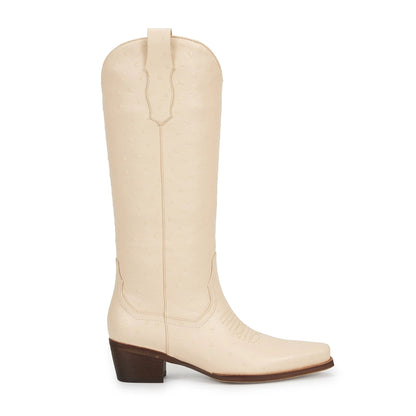 Virginia Boot in Cream