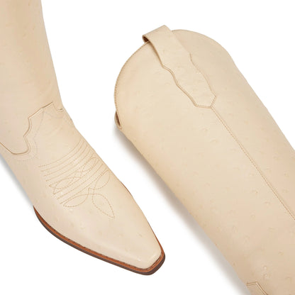 Virginia Boot in Cream
